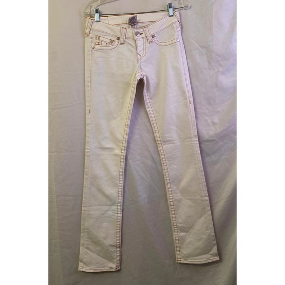 True Religion Denim - True Religion Women's Straight Denim Stretch Jeans